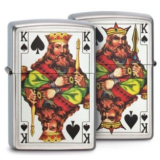 Zippo King of Spade with Evil